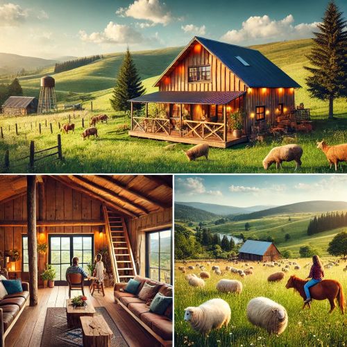 Penginapan Farmhouse