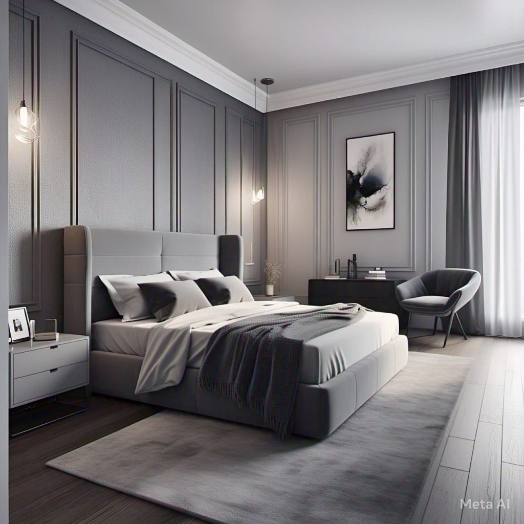 Desain kamar Tidur Kekinian Modern