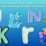 thumbnail 9 Font Instagram Keren yang Viral di 2025 jawaracloud