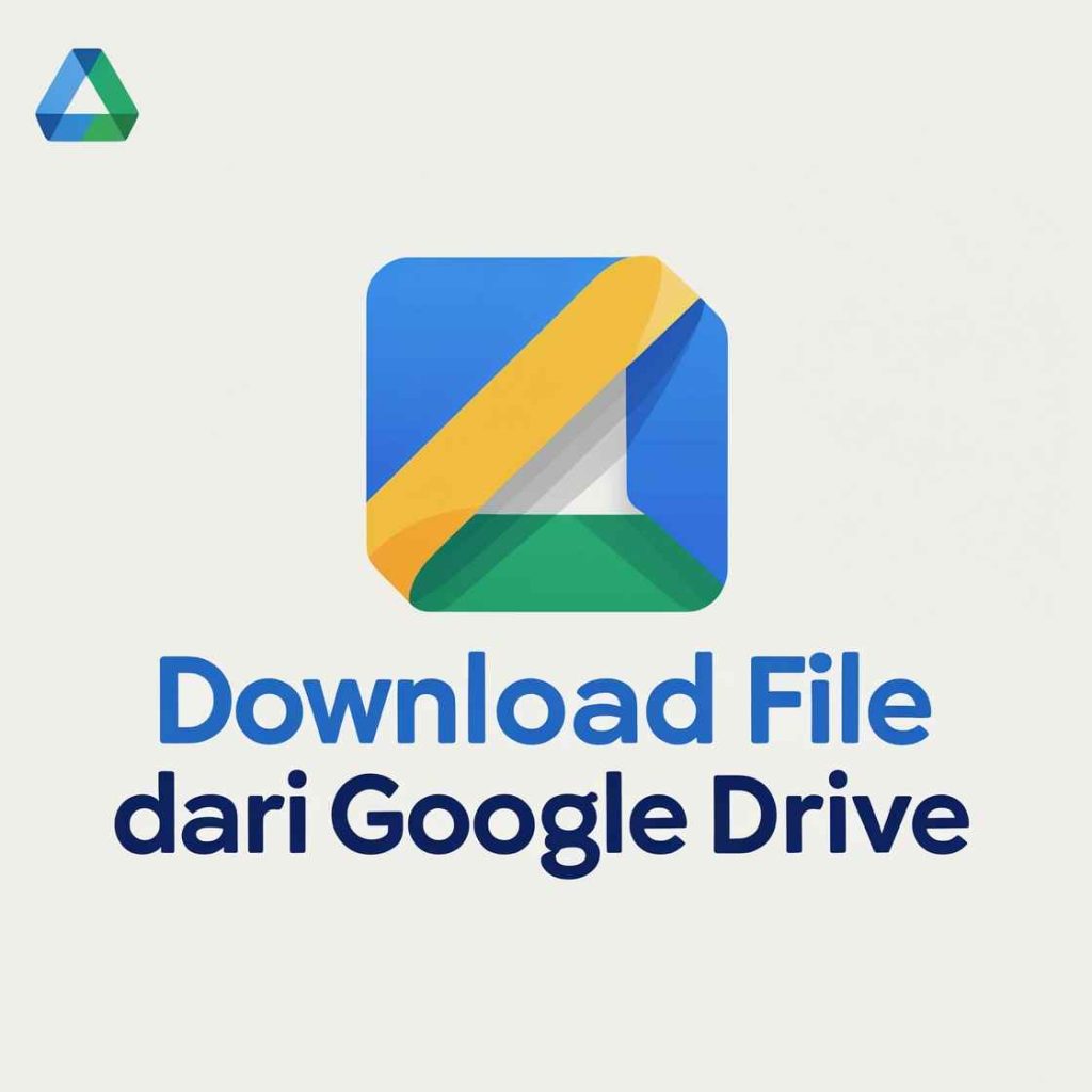 cara download file dari google drive