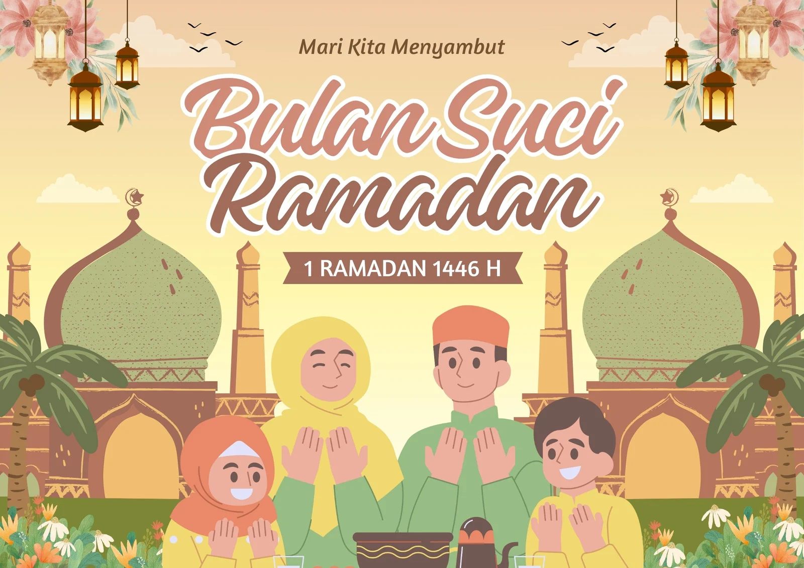 Gambar Poster Ramadhan, Ide-Ide Keren Buat Poster Ramadhan