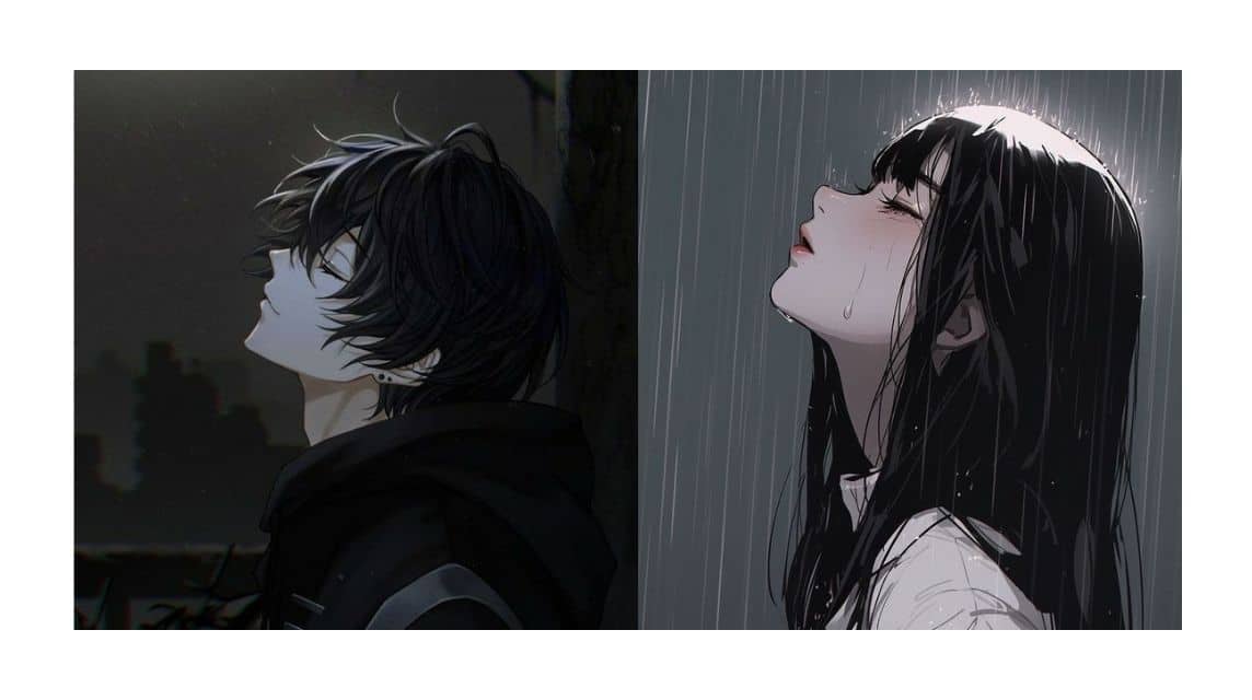 PP Anime Keren Sad Cool Lucu, PP Anime Nuansa Hitam Putih Simple Tapi Elegan