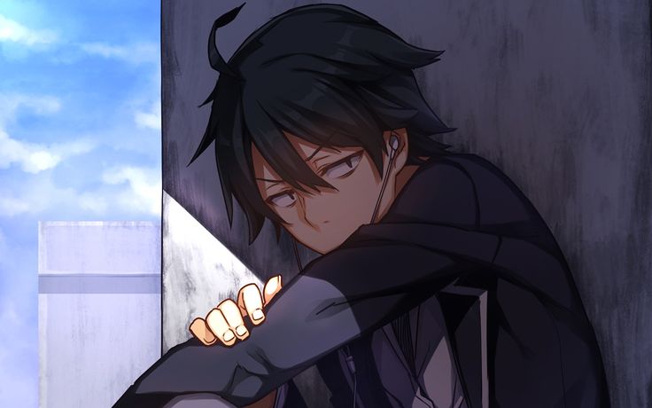 PP Anime Keren Sad Cool Lucu, PP Anime Buat yang Lagi Healing dari Patah Hati Contohnya Pakai Karakter Hachiman