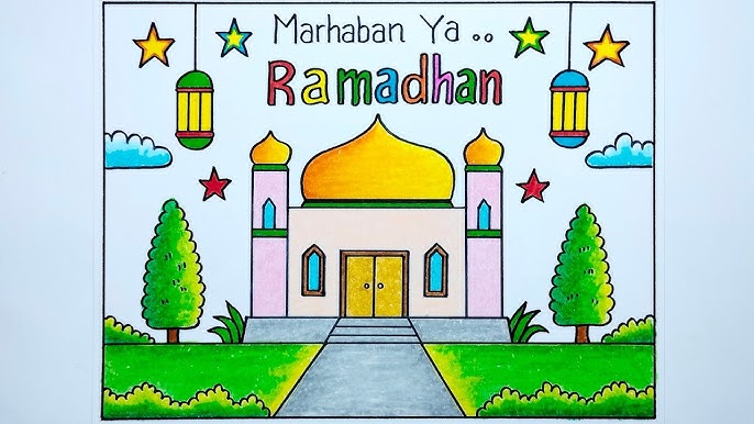 Gambar Poster Ramadhan, Bingung Mau Desain Apa? Ini Contoh Gambar Poster Ramadhan yang Keren!