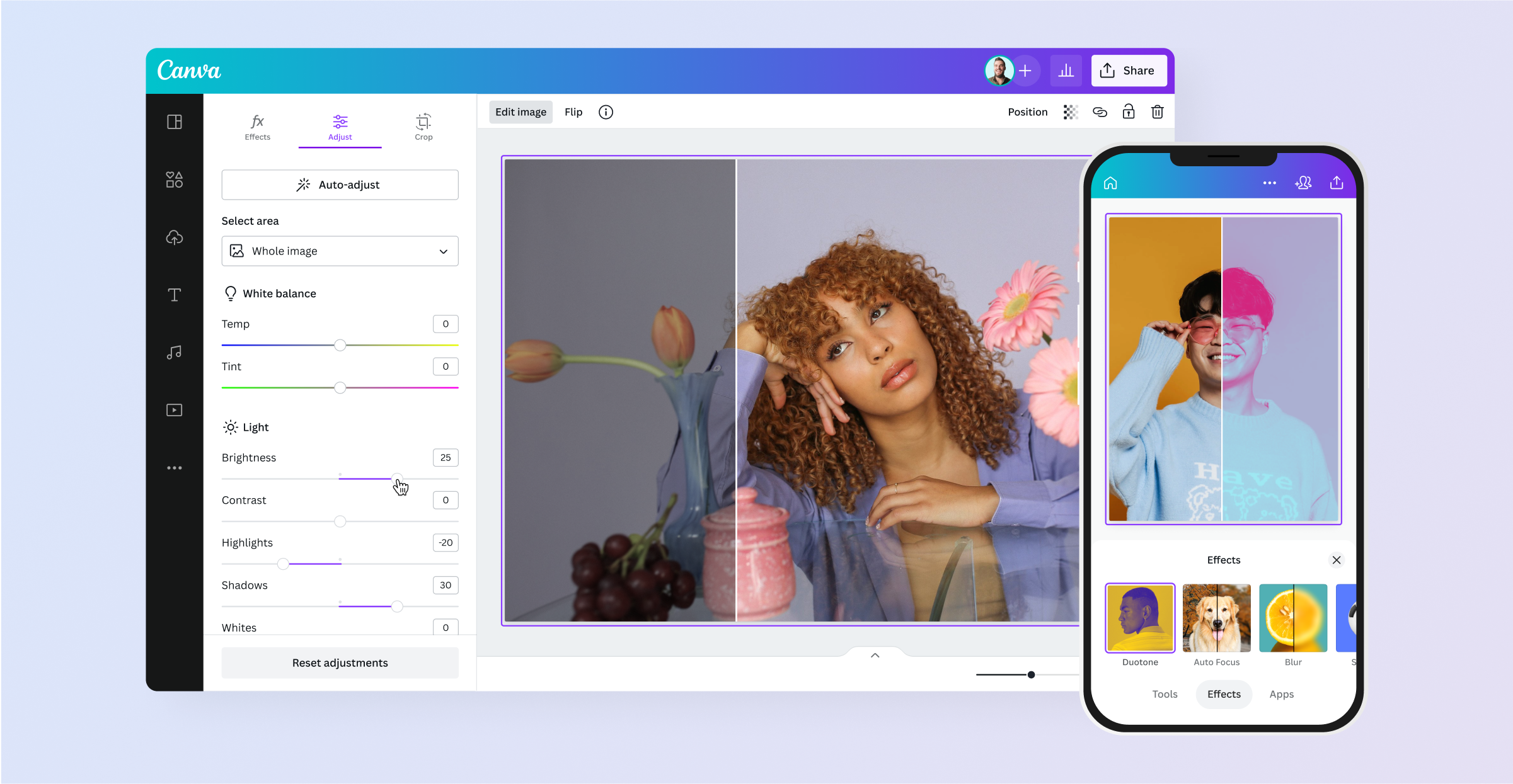 Profil WA Keren Perempuan, Tools Buat Edit PP Sendiri Contohnya dengan Menggunakan Canva