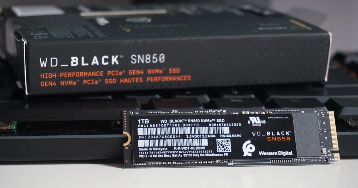 Teknologi Penyimpanan SSD NVMe, Brand SSD NVMe Populer Contohnya WD Black SN850