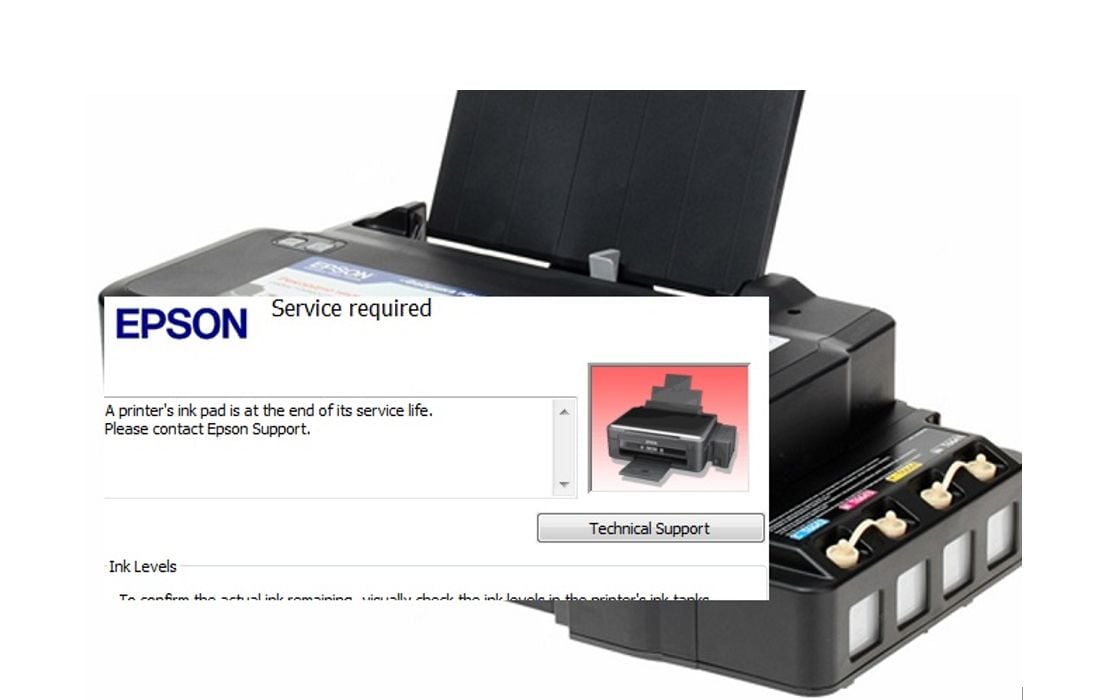 Cara Reset Printer Epson L360 dengan Resetter dan Manual, Cara Ngecek Waste Ink Pad Epson L360