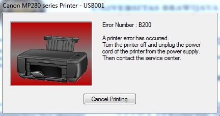 Panduan Mengatasi Error B200 pada Printer Canon, Panduan Mengatasi Error B200 pada Printer Canon dengan Service, Solusi Lengkap Biar Printer Normal Lagi!
