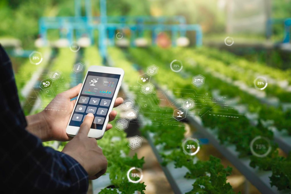 Penerapan Sistem Otomatisasi dalam Pertanian Modern, Sistem Monitoring Berbasis IoT di pertanian