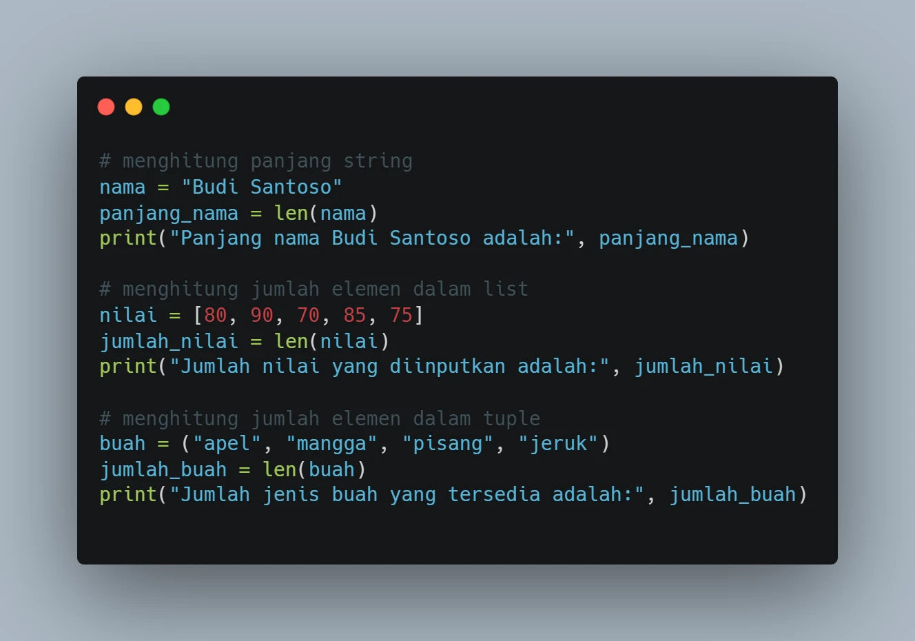 Penggunaan Dictionary Python, Contoh Situasi Nyata Biar Lebih Kebayang