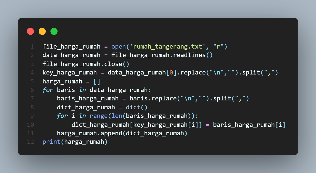 Penggunaan Dictionary Python, Looping Dalam Dictionary