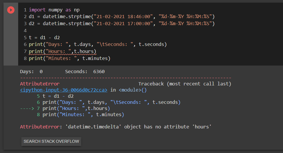 Penggunaan Modul Datetime Python, Error yang Sering Dialami Saat Pakai Waktu di Python