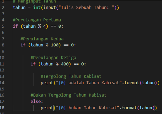 Cara Menulis Komentar di Python, Komentar dalam Project Tugas Kuliah