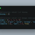 Penggunaan List Python, Penggunaan List Python dari Dasar sampai Mahir Cocok Buat Pelajar dan Pemula!
