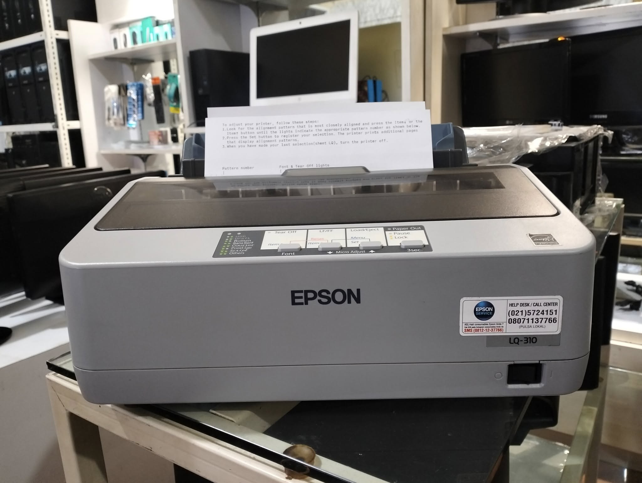 Printer Epson Dot Matrix Lq 310, Cocok Digunakan Bersamaan dengan Sistem Lama