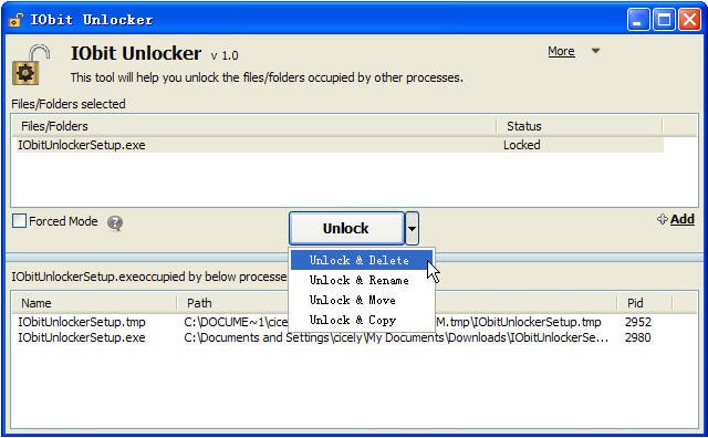 Download IObit Unlocker