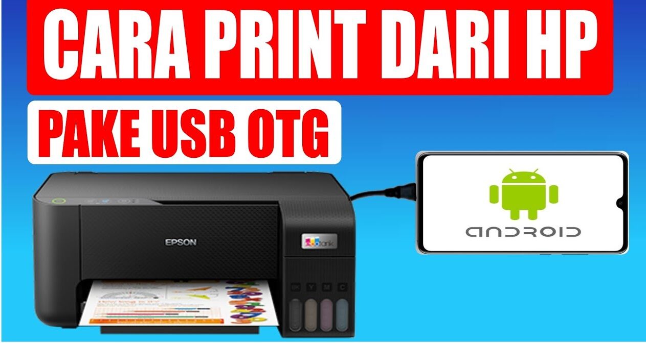 Cara Print Epson L3210 Lewat HP