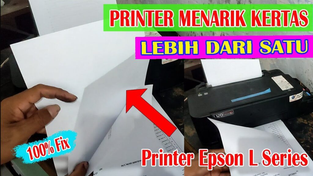 Epson L3210 Narik Kertas Banyak