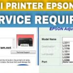 Epson L3210 Service Required
