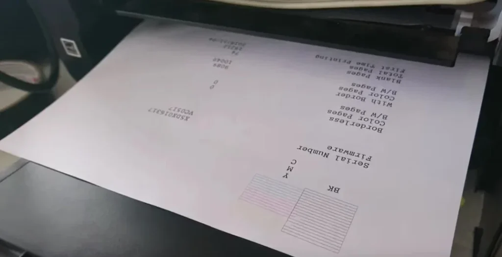 Printer Epson Garis Putus-Putus