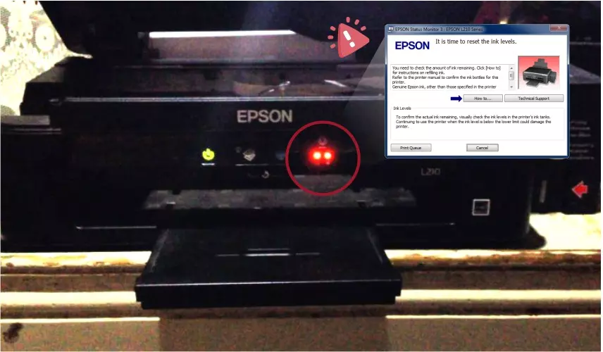 Printer Epson L3210 Ada Tanda Merah, Pengalaman Pengguna Saat Menghadapi Lampu Merah di Epson L3210