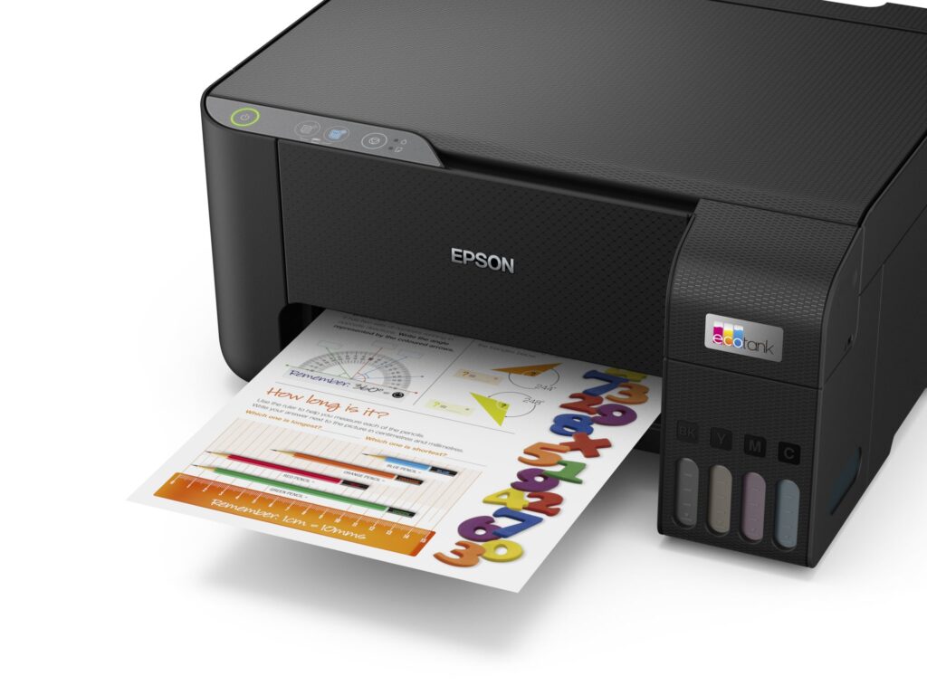 Printer Epson L3210 Hasil Print Berbayang