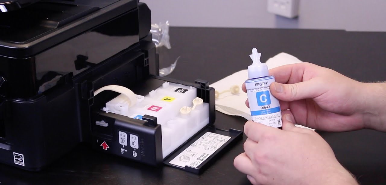 Cara Menguras Tinta Epson L3210