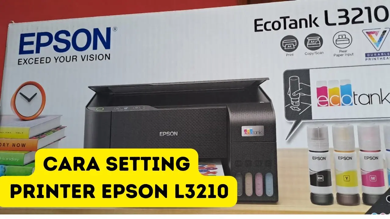 Cara Setting Printer Epson L3210
