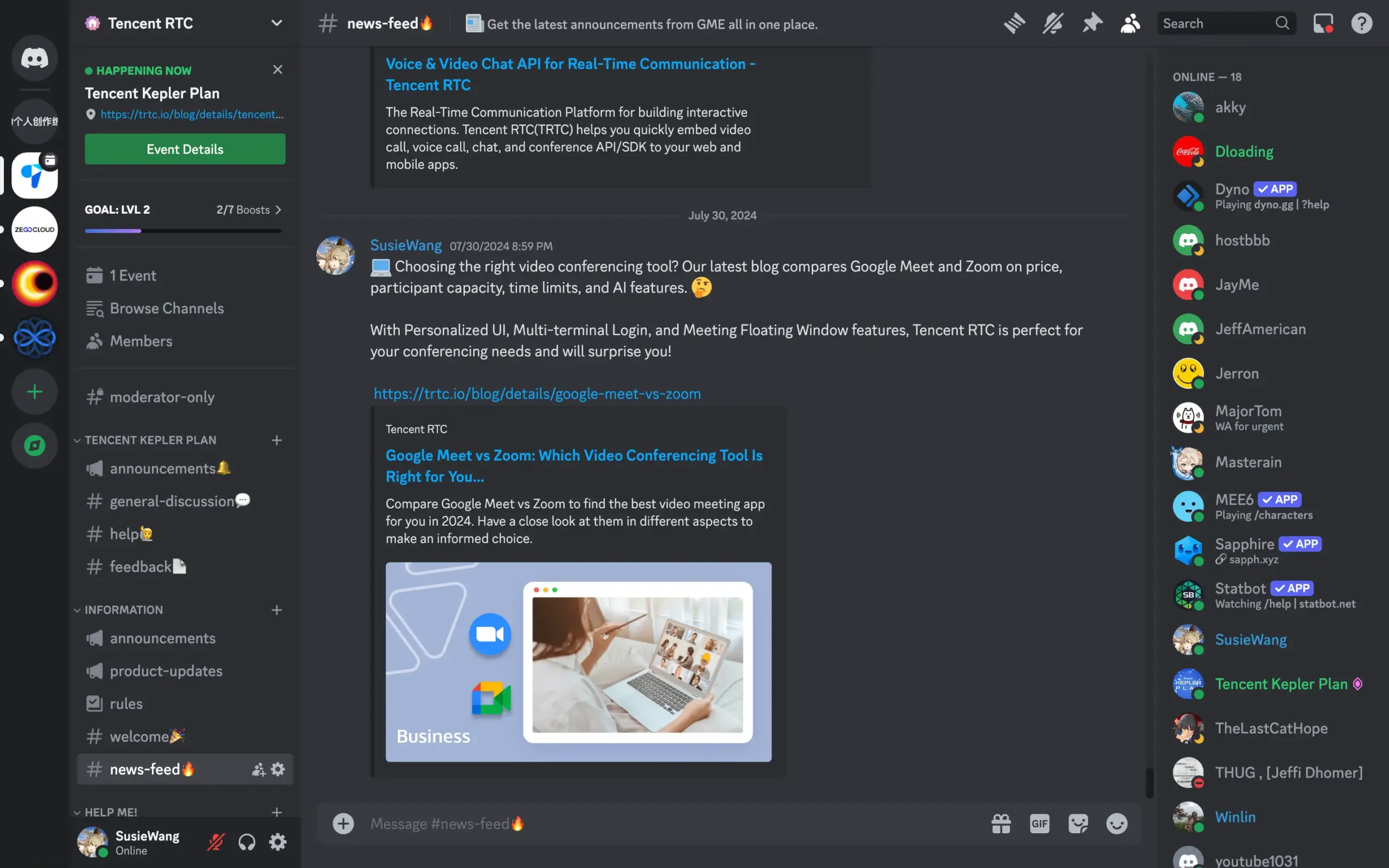 Discord-Interface