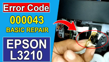 Printer Epson L3210 Error 00043