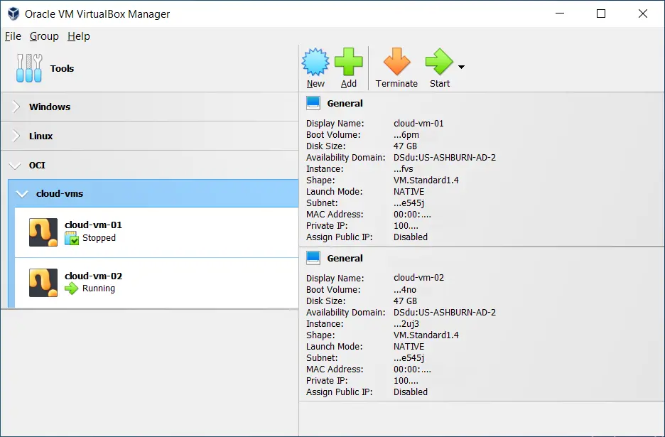 Download Virtualbox tampilan manajemen virtual machine terbaru