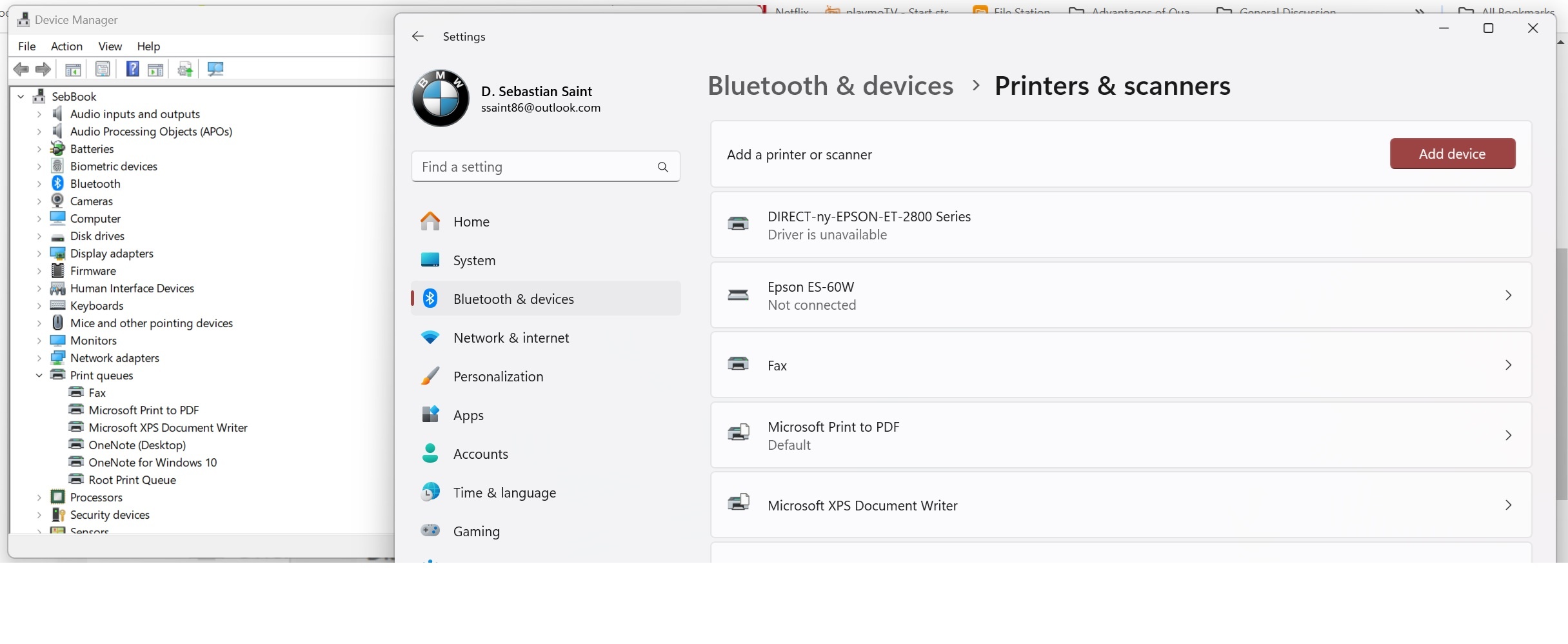 Printer Epson L3210 Communication Error