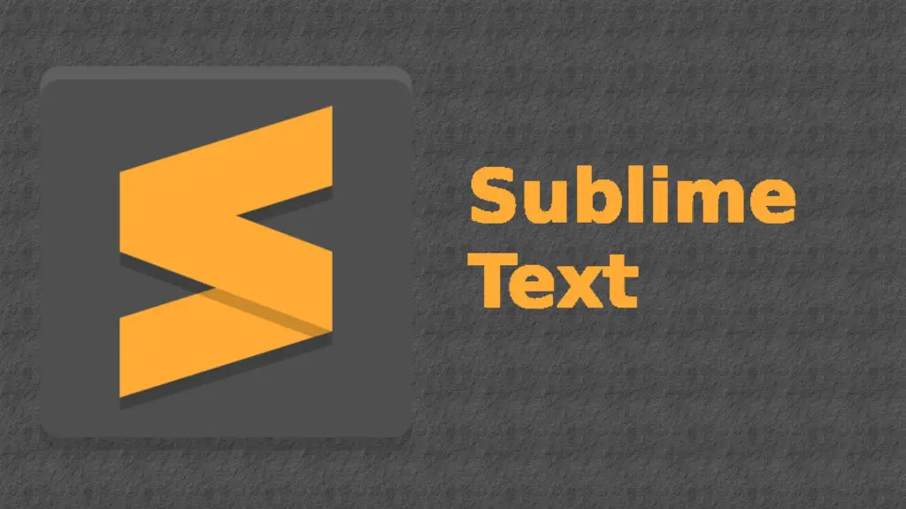 Download Sublime Text