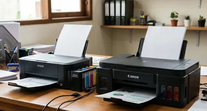 Epson L121 vs Canon G1010, Epson L121 vs Canon G1010 Jangan Salah Pilih! Ini Perbandingan Lengkap dan Rekomendasi Terbaik