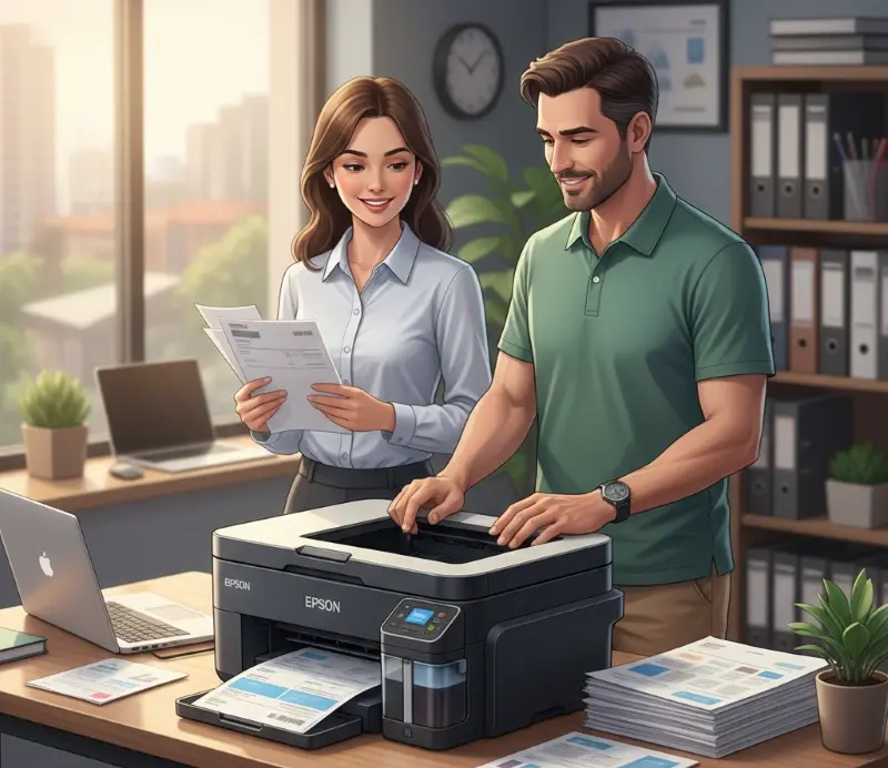 Review Epson L5290, Apakah Printer Ini Cocok untuk Usaha?
