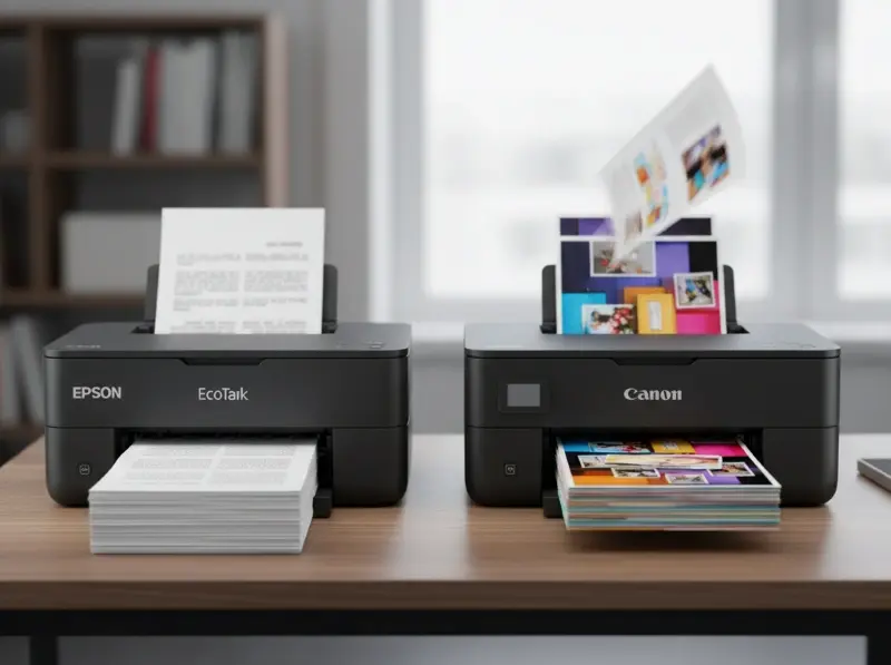 Epson EcoTank vs Canon Pixma, Kecepatan Cetak Printer