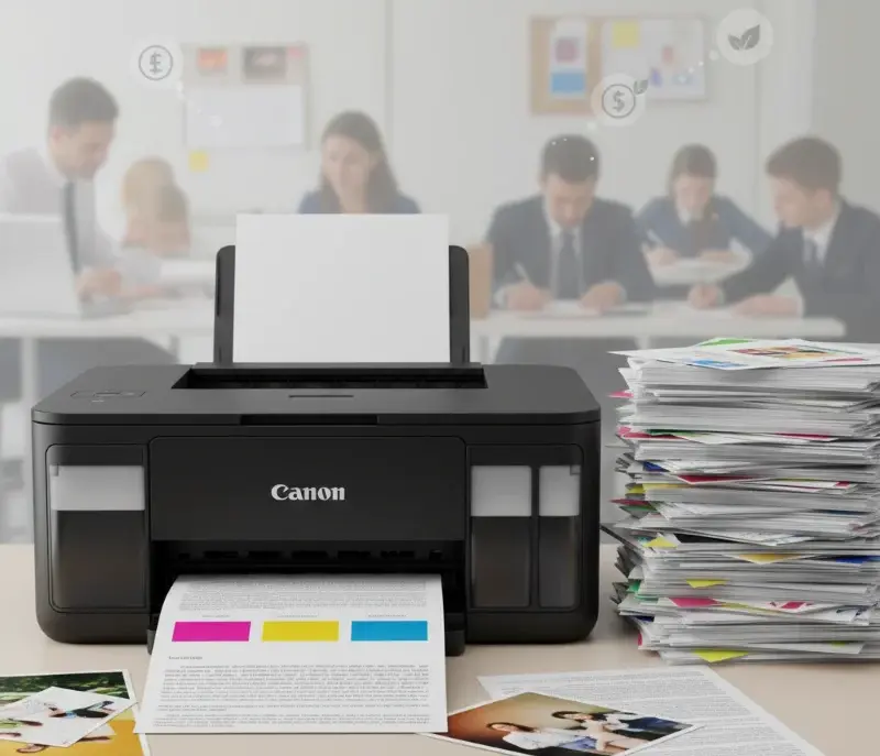 Review Printer Canon G2010, Konsumsi Tinta yang Sangat Hemat