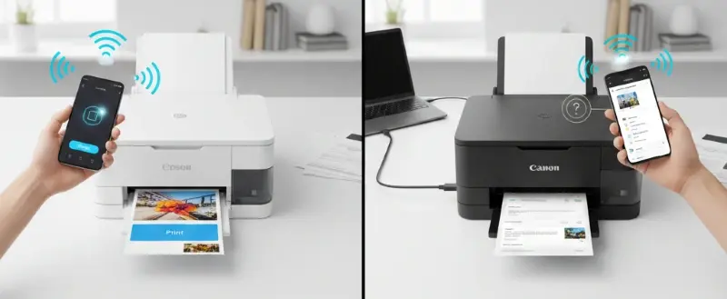 Epson L1259 vs Canon G1730, Pengalaman Print dari HP (Mobile Printing)