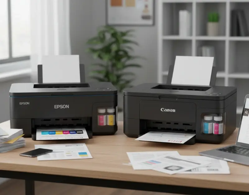 Epson L3250 vs Canon G3010, Epson L3250 vs Canon G3010 Perbandingan Lengkap, Mana Printer yang Lebih Worth It Dibeli?