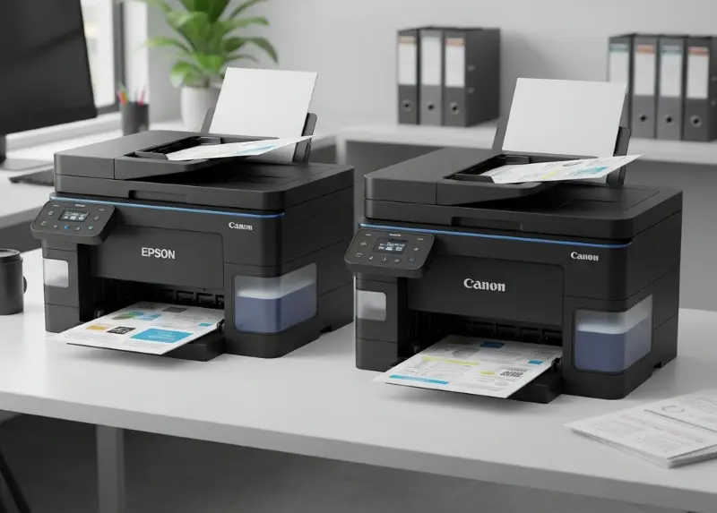 Epson L5590 vs Canon G4770, Epson L5590 vs Canon G4770 Jangan Salah Pilih! Ini Perbandingan yang Jarang Dibahas