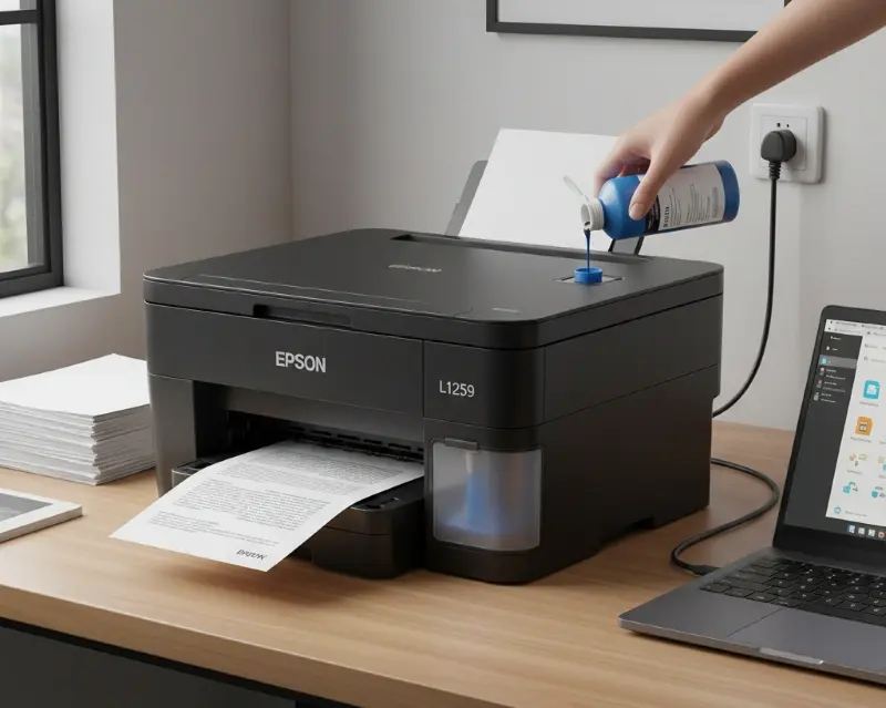 Review Epson L1259, Review Epson L1259 Printer Murah Tapi Bikin Hemat Besar, Cocok Buat Pelajar!