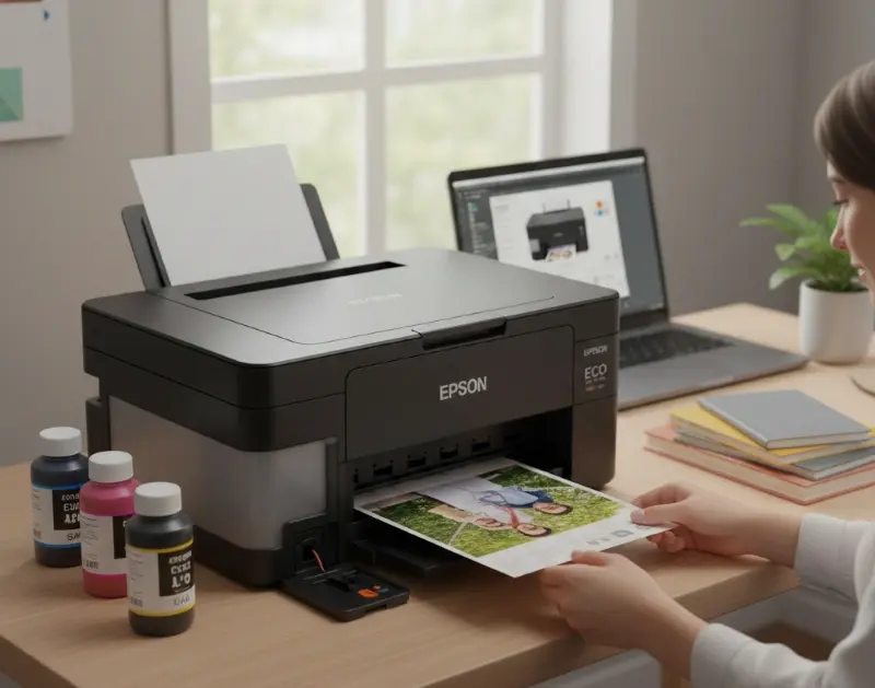 Review Epson L3215, Review Epson L3215 Printer Murah yang Ternyata Hemat Banget Buat Pelajar!