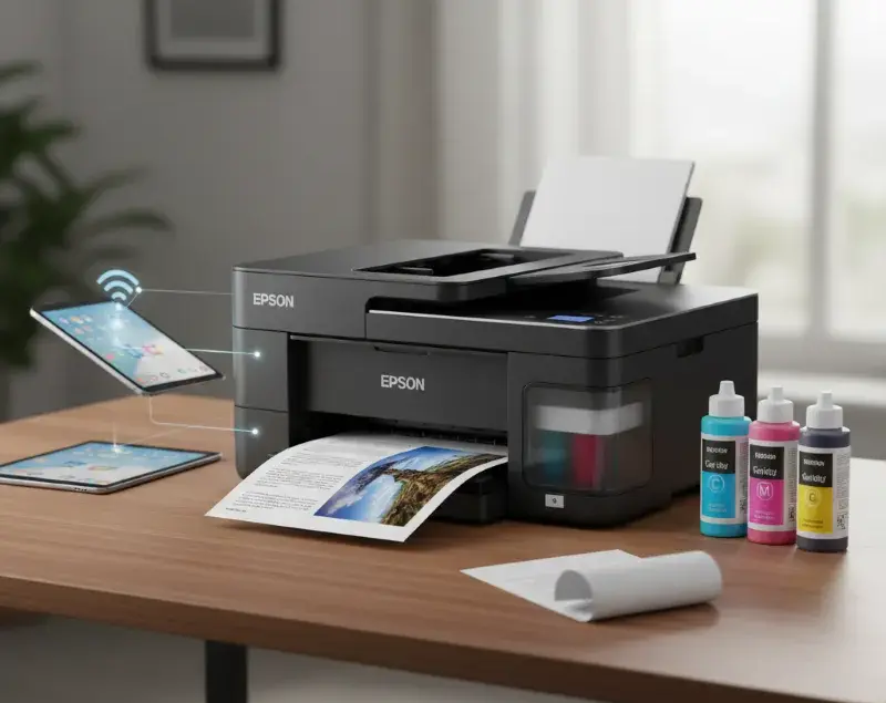 Review Printer Epson L4260, Review Printer Epson L4260 Benarkah Printer Ini Paling Hemat Tinta dan Cocok untuk Semua Kebutuhan?