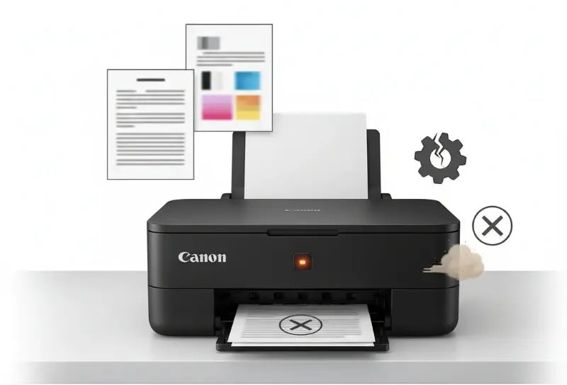 Review Canon G1730, Tanda-Tanda Printer Mulai Butuh Perawatan