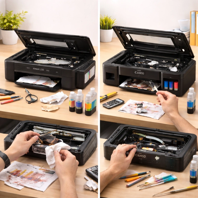 Epson L210 vs Canon G2000, Dampak Pemakaian terhadap Mesin