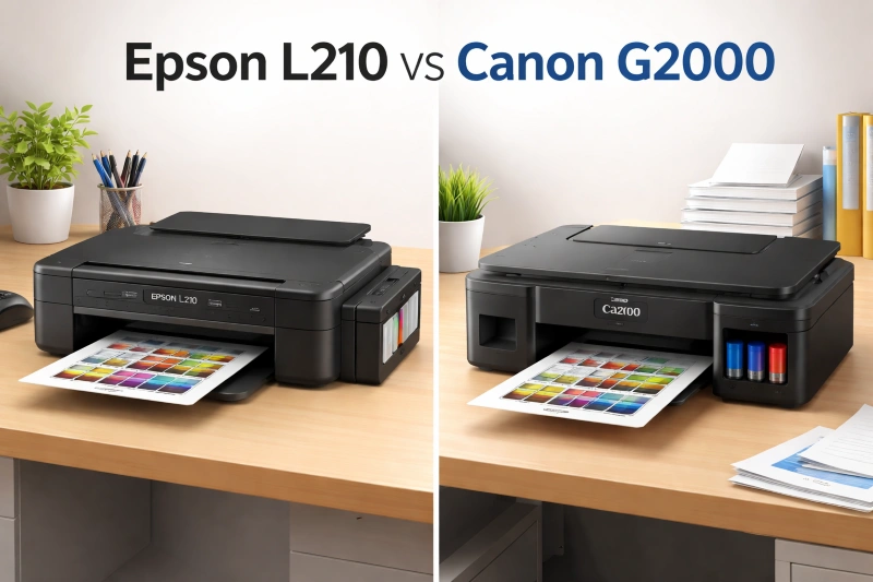 Epson L210 vs Canon G2000, Epson L210 vs Canon G2000 Jangan Salah Pilih! Ini Perbandingan yang Jarang Dibahas