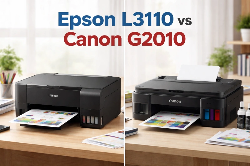 Epson L3110 vs Canon G2010, Epson L3110 vs Canon G2010 Pilih yang Hemat atau yang Lebih Tahan Lama? Jangan Sampai Salah Beli!