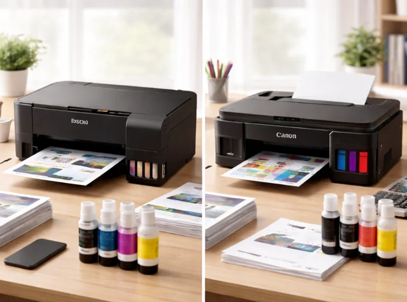Epson L3150 vs Canon G2010, Epson L3150 vs Canon G2010 Pilih yang Mana? Ini Jawaban Jujurnya Biar Nggak Nyesel!