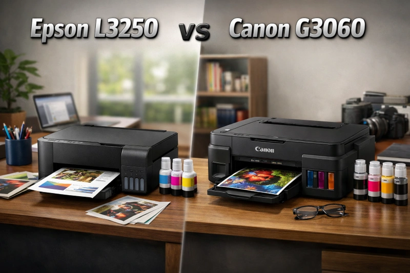 Epson L3250 vs Canon G3060, Epson L3250 vs Canon G3060 Jangan Sampai Salah Pilih! Ini Perbandingan yang Jarang Dibahas