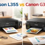 Epson L355 vs Canon G300, Epson L355 vs Canon G300 Jangan Salah Pilih! Ini Perbandingan Jujur yang Jarang Dibahas